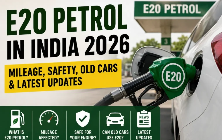 E20 Petrol in India 2026: Mileage, Safety, Old Cars and Latest Updates