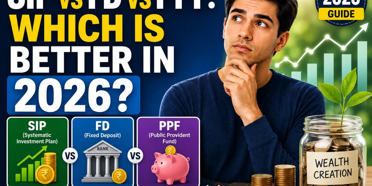 SIP vs FD vs PPF: Which Is Better in 2026?