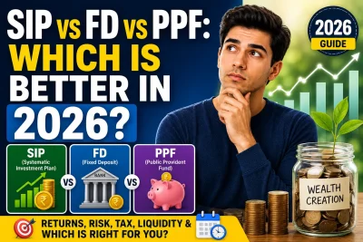 SIP vs FD vs PPF: Which Is Better in 2026?