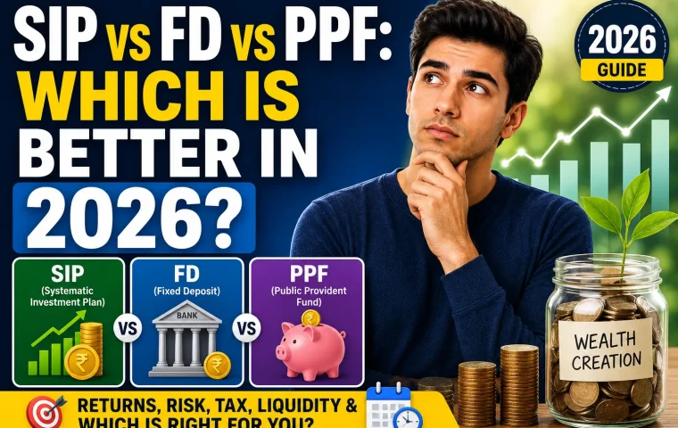 SIP vs FD vs PPF: Which Is Better in 2026?
