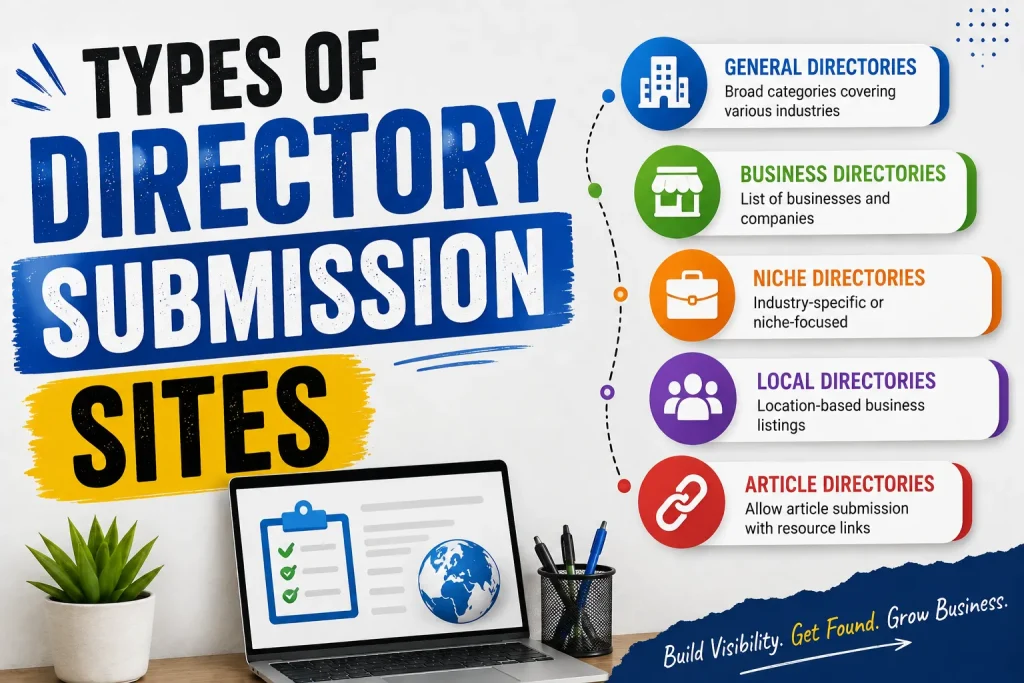 Types of Directory Submission Sites